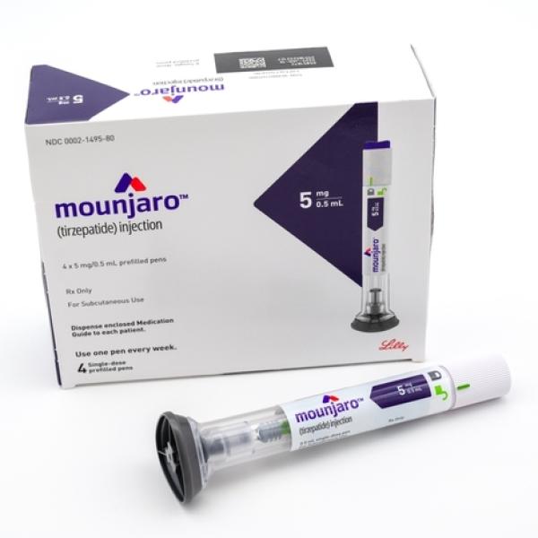 Mounjaro Tirzepatida 5mg/0,5ml Com 4 Canetas De 0,5ml Solucao Injetavel